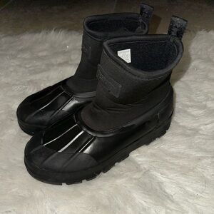 Zara Kids Black Rain & Snow Boots